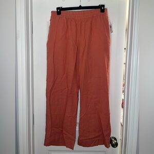 Old Navy Linen Wide Leg Pants Size L